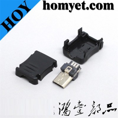 Micro USB Connector Set with 3 Parts for Mobile Accessories